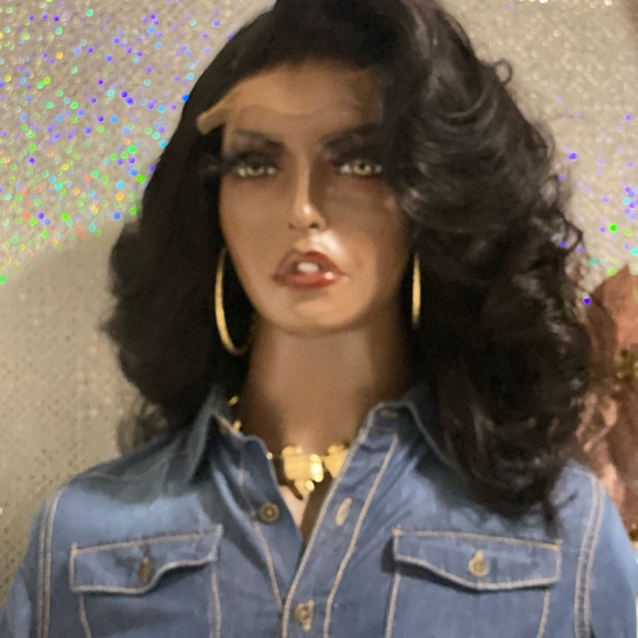 🔥72 HOUR SALE NEW 14” Leayeshia 5X4 Closure 💯 Brazilian Human Hair Wig 🔥 - Picture 8 of 16